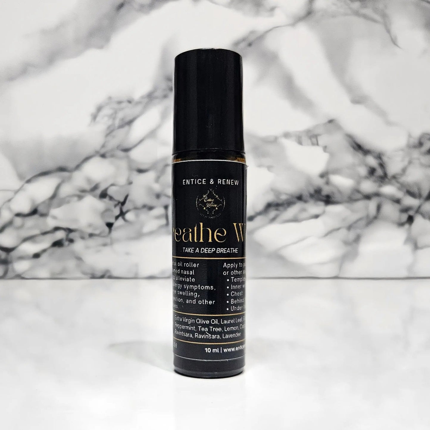 Breathe Well Essential Oil Roller Entice & Renew, LLC