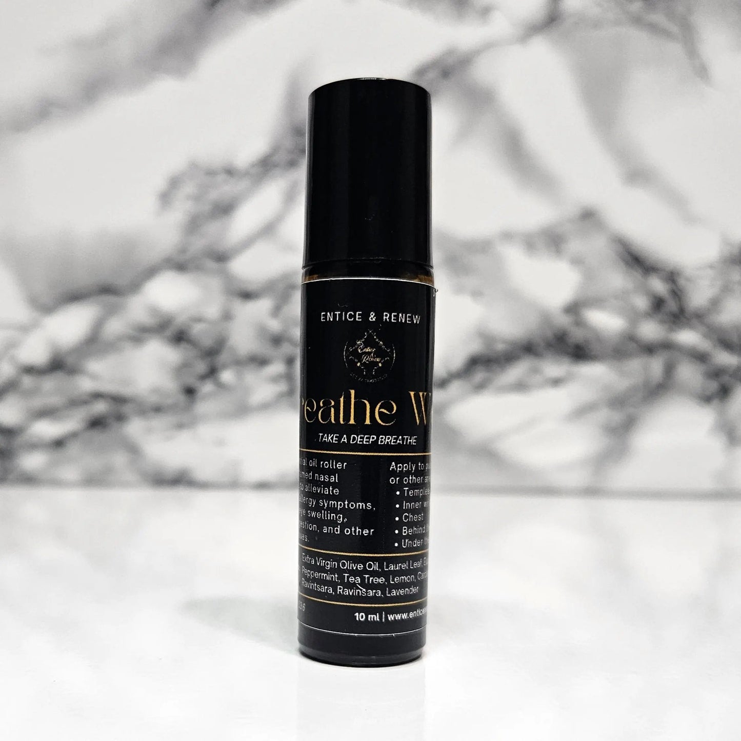 Breathe Well Essential Oil Roller Entice & Renew, LLC